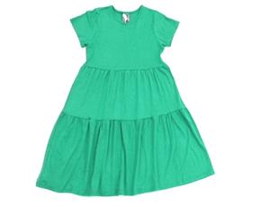 Vestido juv manga curta