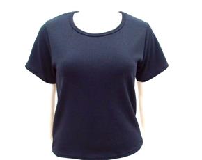 Blusa ad extrag manga curt