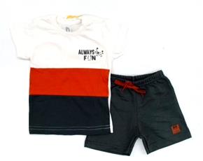 Conjunto masc manga curta