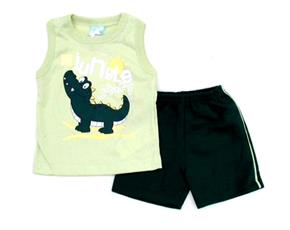 Conjunto Fashionkids Bebe Masc Reg Machão Malha