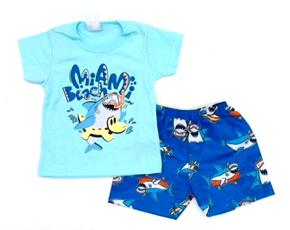 Conjunto masc manga curta