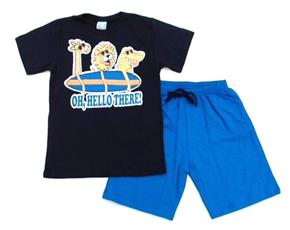 Conjunto inf manga curta