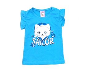 Blusa fem manga curta