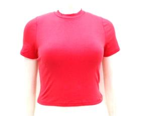Blusa ad extrag manga curt