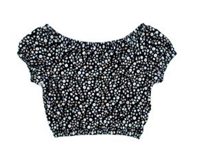 Blusa juv manga curta