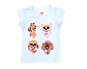 Blusa fem manga curta