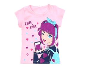 Blusa inf manga curta
