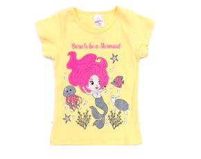 Blusa inf manga curta