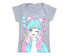 Blusa juv manga curta