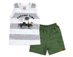 Conjunto masc regata