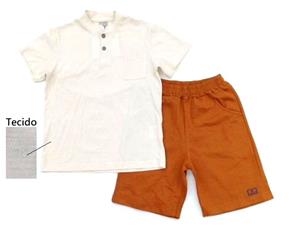 Conjunto inf manga curta