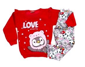 Conjunto fem moletom