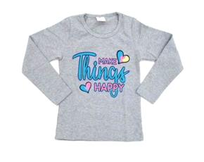 Blusa inf manga longa