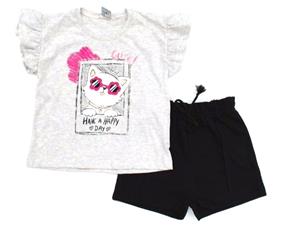 Conjunto inf manga curta