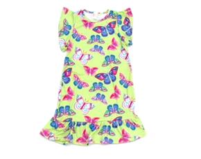 Vestido inf manga curta