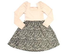 Vestido inf manga longa 3/4