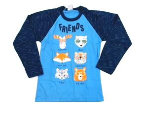 Camiseta inf manga longa