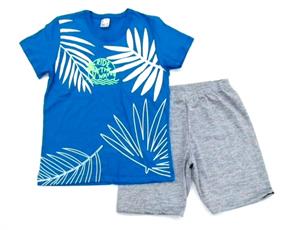 Conjunto juv manga curta