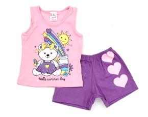 Conjunto Pegalegal P.passos Fem Reg Cotton Short