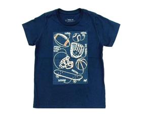 Camiseta inf manga curta