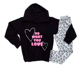 Conjunto fem moletom