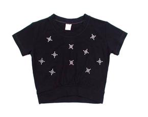 Blusa inf manga curta