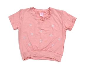 Blusa juv manga curta