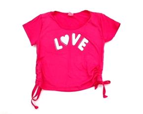 Blusa juv manga curta