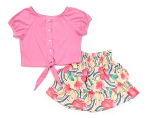 Conjunto inf manga curta