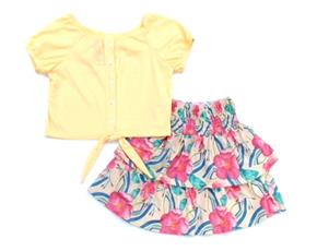 Conjunto juv manga curta