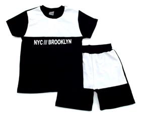 Conjunto inf manga curta