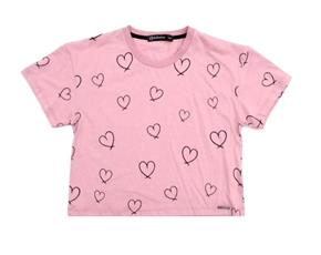 Blusa juv manga curta