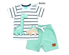 Conjunto masc manga curta
