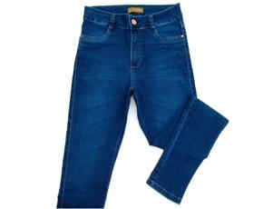 Calça Vivlon Ad Fem Jeans Lycra Cigarrte Escura