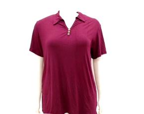 Blusa ad extrag manga curt