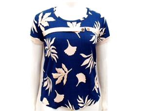 Blusa ad extrag manga curt