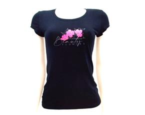 Blusa ad manga curta
