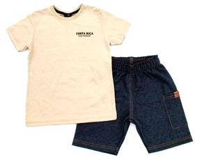 Conjunto inf manga curta
