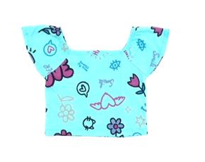 Blusa inf manga curta