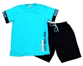 Conjunto juv manga curta