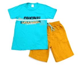 Conjunto juv manga curta