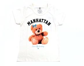 Blusa juv manga curta