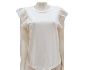 Blusa ad manga curta