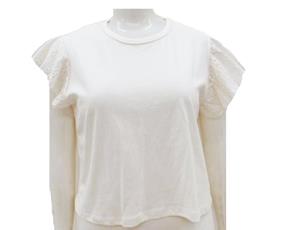 Blusa ad extrag manga curt