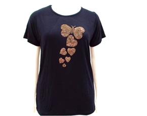 Blusa ad extrag manga curt