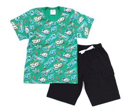 Conjunto inf manga curta