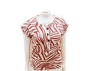 Blusa ad extrag manga curt
