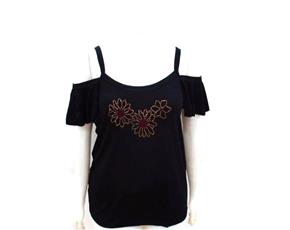 Blusa ad extrag manga curt