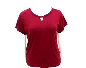 Blusa ad extrag manga curt