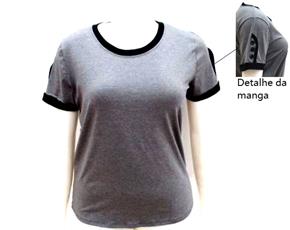Blusa ad extrag manga curt